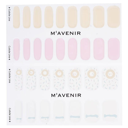 Mavenir Nail Sticker (Assorted Colour) - # Sugar Glaze Nail 32pcs