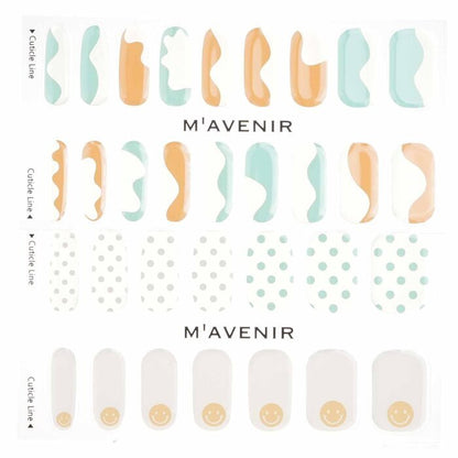 Mavenir Nail Sticker (Patterned) - # Watermelon Nail 32pcs