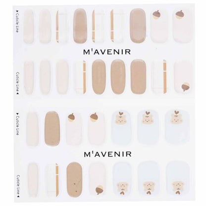 Mavenir Nail Sticker (Assorted Colour) - # Eating Squirrel Nail 32pcs