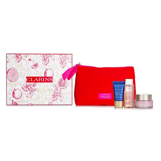 Clarins Multi Active Set: 3pcs+1bag