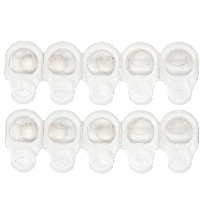 Miche Bloomin' Quarter Veil 1 Day Color Contact Lenses (107 Clear Grege) - - 2.50 10pcs