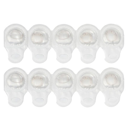 Miche Bloomin' Quarter Veil 1 Day Color Contact Lenses (107 Clear Grege) - - 4.50 10pcs