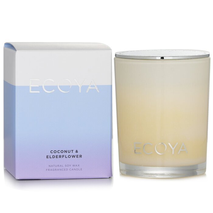 Ecoya Mini Madison Candle - Coconut & Elderflower 80g/2.8oz