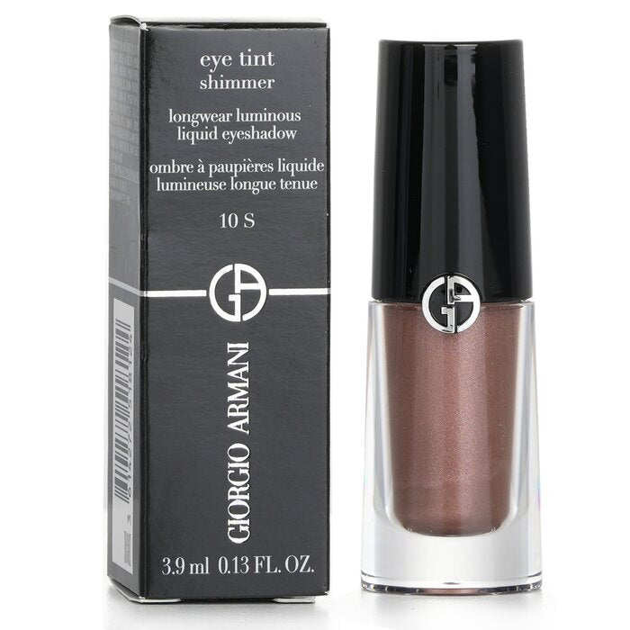 Giorgio Armani Eye Tint Shimmer Longwear Luminous Liquid Eyeshadow - # 10S Chestnut 3.9ml/0.13oz