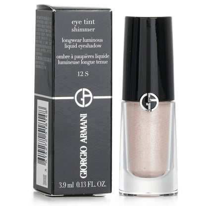 Giorgio Armani Eye Tint Shimmer Longwear Luminous Liquid Eyeshadow - # 12 S Shell 3.9ml/0.13oz