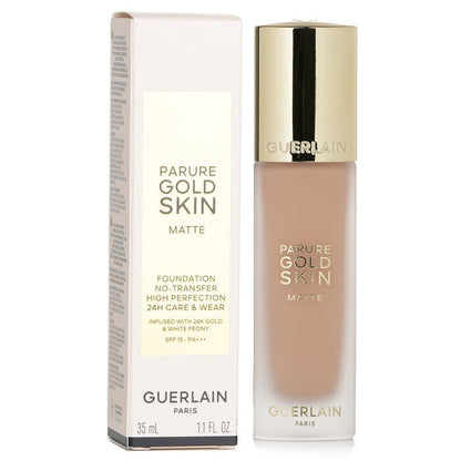 Guerlain Parure Gold Skin Matte Foundation SPF15 - # 1C Cool 35ml/1.1oz