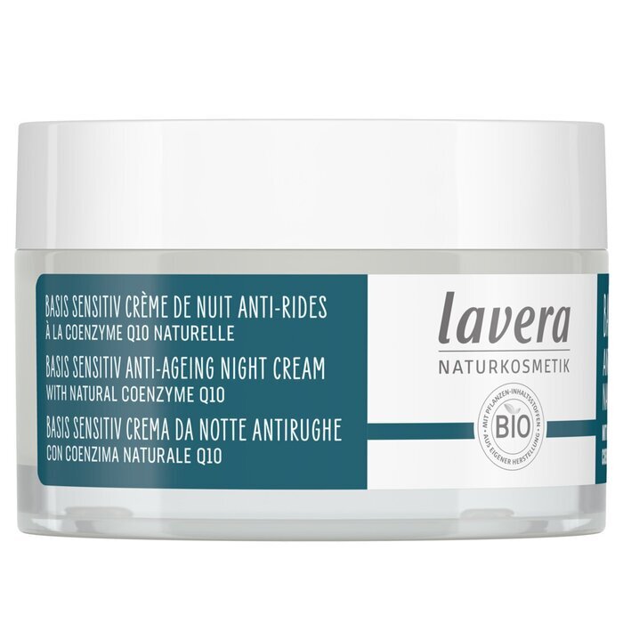 Lavera Basis Sensitiv Q10 Anti-Ageing Nachtcrème 50ml/1.6oz