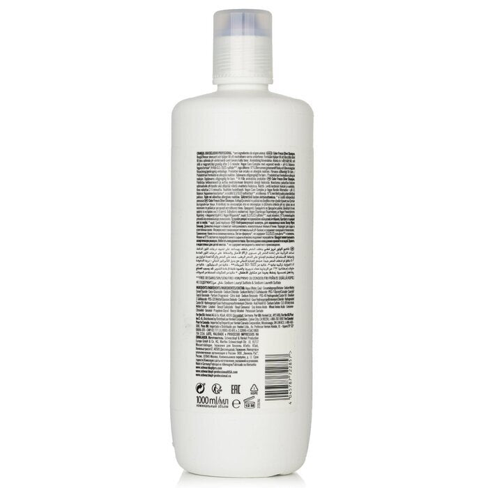 Schwarzkopf BC Bonacure pH 4.5 Color Freeze Silver Shampoo (For Grey & Lightened Hair) 1000ml/33.8oz