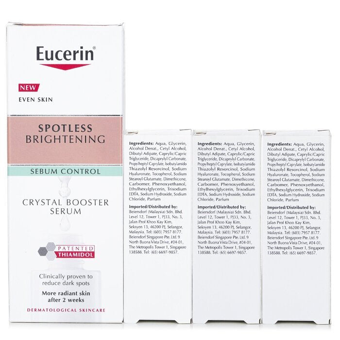 Eucerin Spotless Brightening Crystal Booster Serum Set 30ml + 3x7ml