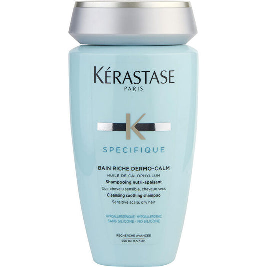 Kerastase Specifique Bain Riche Dermo-Calm Cleansing Soothing Shampoo (Sensitive Scalp, Dry Hair) 250ml/8.5oz