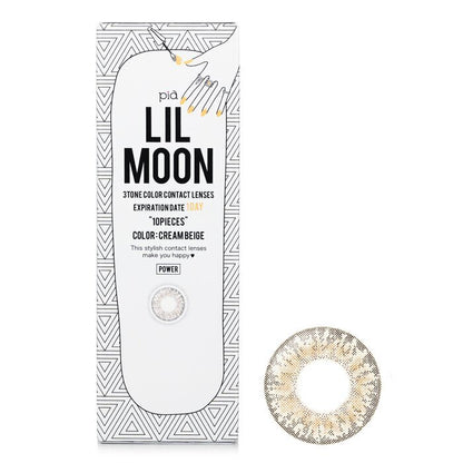 Pia Lilmoon Cream Beige 1 Day Color Contact Lenses - - 2.50 10pcs