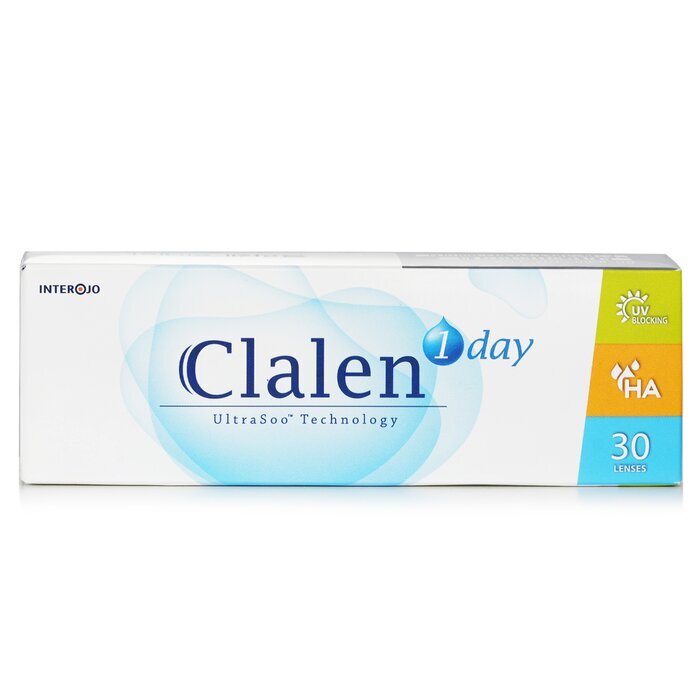 Clalen 1 Day Ultra-Soo Clear Contact Lenses -3.50 30pcs