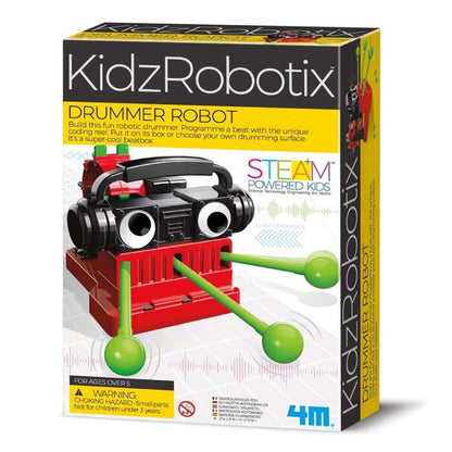 4M KidzRobotix/Drummer Robot 22x17x6cm