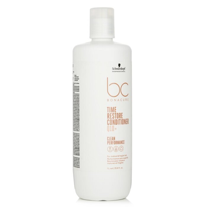 Schwarzkopf BC Bonacure Q10+ Time Restore Conditioner (voor rijp en kwetsbaar haar) 1000 ml