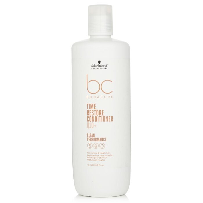 Schwarzkopf BC Bonacure Q10+ Time Restore Conditioner (voor rijp en kwetsbaar haar) 1000 ml