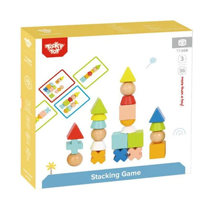 Tooky Toy Co Stacking Game 24x24x5cm