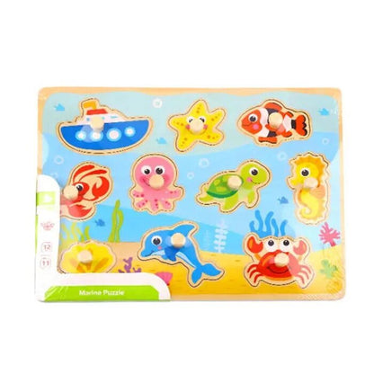 Tooky Toy Co Marine Puzzle 30x23x2cm