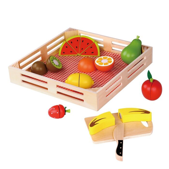 Tooky Toy Co Cutting Fruits 40x35x5cm