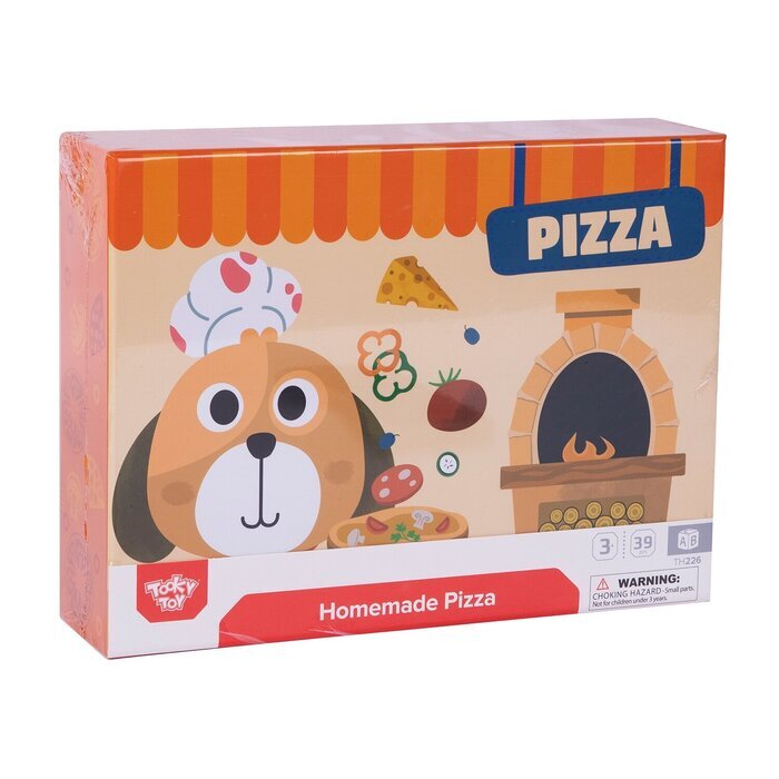 Tooky Toy Co Homemade Pizza 29x22x7cm