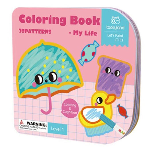 Tookyland Coloring Book - My Life 26x28x0.5cm