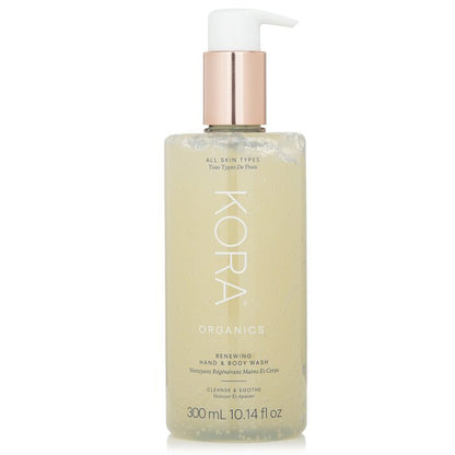 Kora Organics Vernieuwende Hand- en Lichaamszeep 300ml/10.14oz