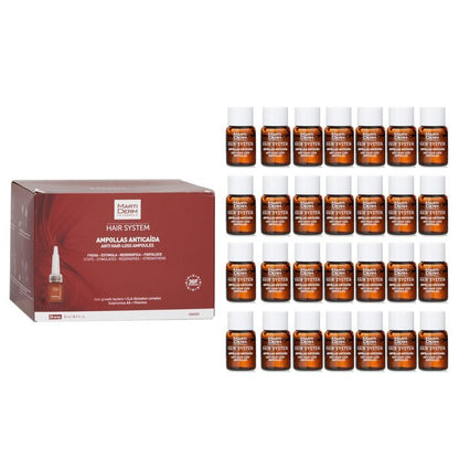 Martiderm Hair System Anti-Hair Lose Ampoules 28 Ampoulesx3ml