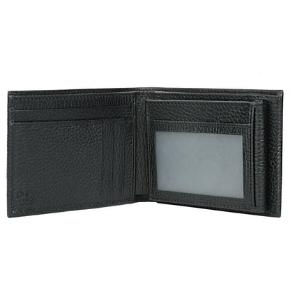 Canvas Web Tab GG Guccissima Trifold Wallet 217044 Black