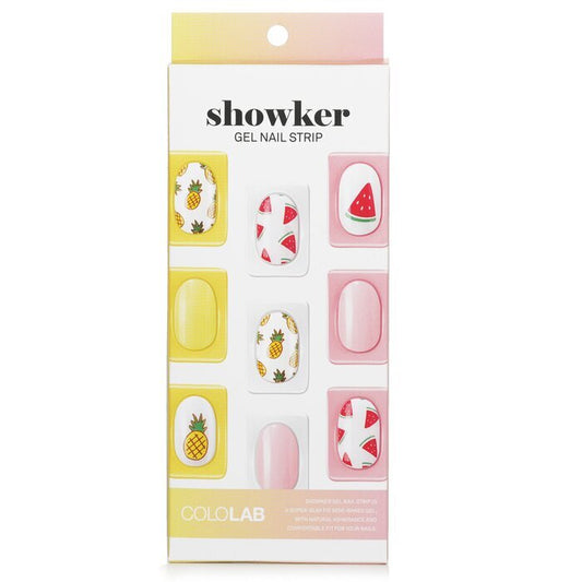 Cololab Showker Gel Nail Strip # CNA604 I'm Fine Watermelon 1pcs