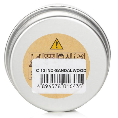 Carroll & Chan 100% Beeswax Mini Tin Candle - # Indian Sandalwood (Sandalwood, Violets & Patchouli) 1pcs