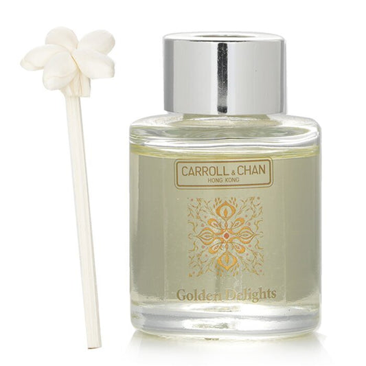 Carroll &amp; Chan Mini Diffuser - Golden Delights (Amber, Perzik, Leer &amp; Oud) 20ml