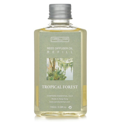 Carroll &amp; Chan Reed Diffuser Navulling - Tropisch Bos 100ml