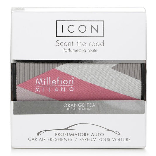 Millefiori Icon Textiel Geometrische Auto Luchtverfrisser - Sinaasappelthee 1 st.