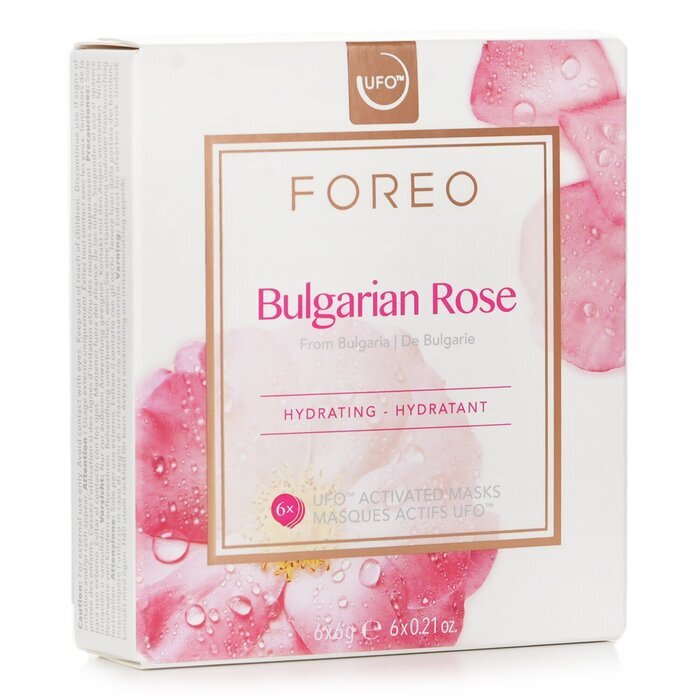 FOREO UFO Bulgarian Rose Revitalizing Mask 6x6g