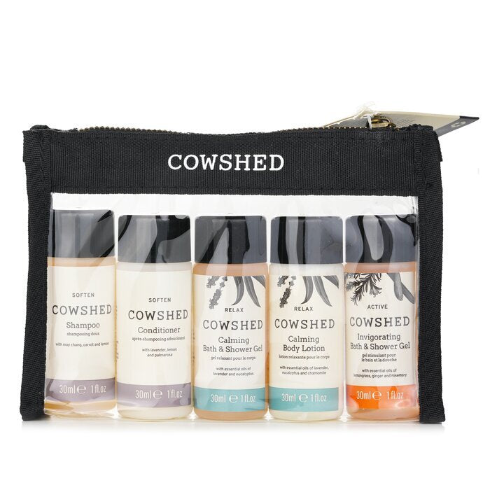 Cowshed Travel Set (Shampoo + Conditioner + Bath & Shower Gel + body Lotion) 5x30ml