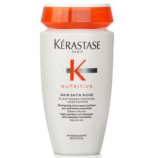 Kerastase Nutritive Bain Satin Riche High Nutrition Rich Shampoo With Essential Nutriments (Very Dry Hair) 250ml/8.5oz