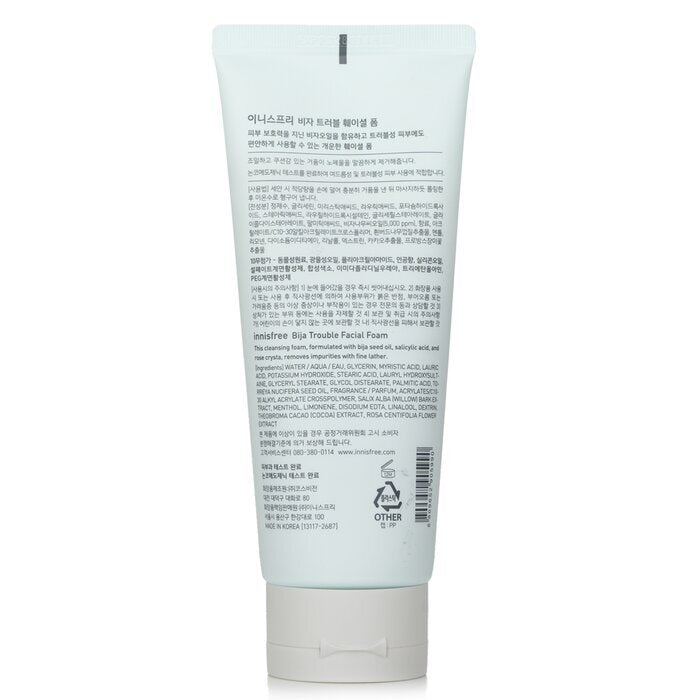 Innisfree Bija Trouble Gezichtsschuim 150g/5.29oz