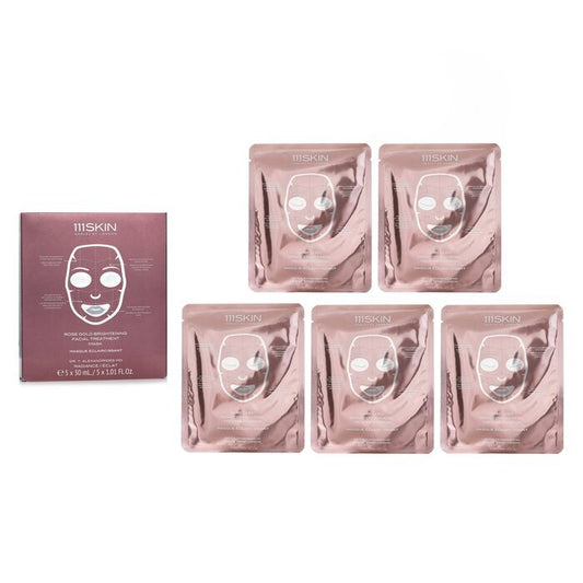 111skin Rose Gold Brightening Facial Treatment Mask 5x30ml