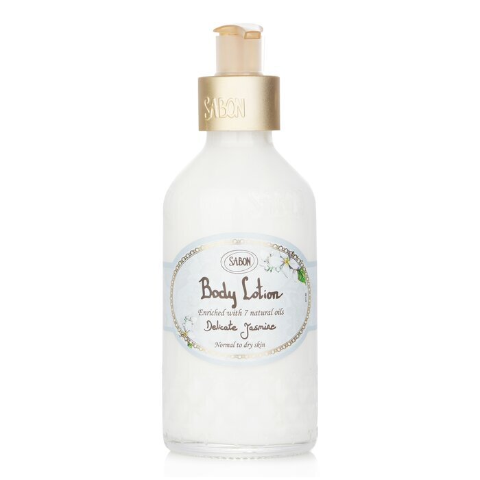 Sabon Body Lotion - Delicate Jasmine (Normal to Dry Skin) (With Pump) 200ml/6.7oz