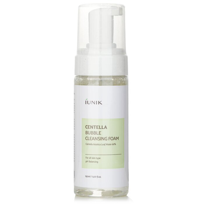 iUNIK Centella Bubble Cleansing Foam - Voor alle huidtypen 150 ml/5,07 oz