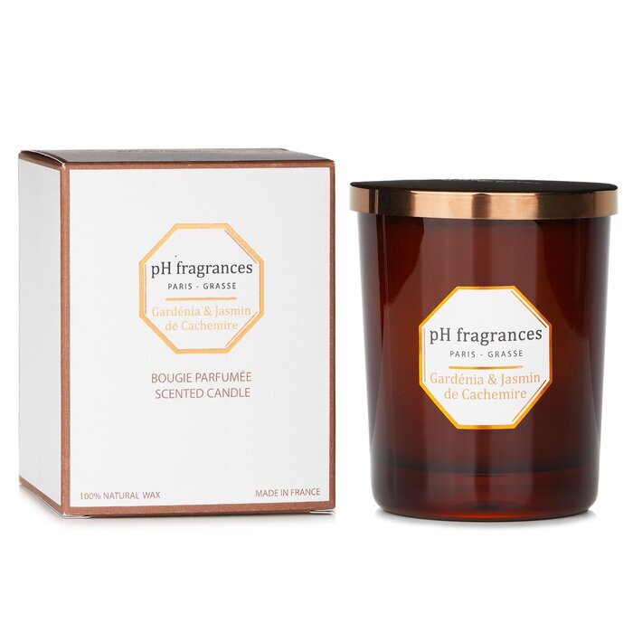 pH fragrances Geurkaars Gardenia &amp; Jasmijn van Kasjmier 180g/6.3oz