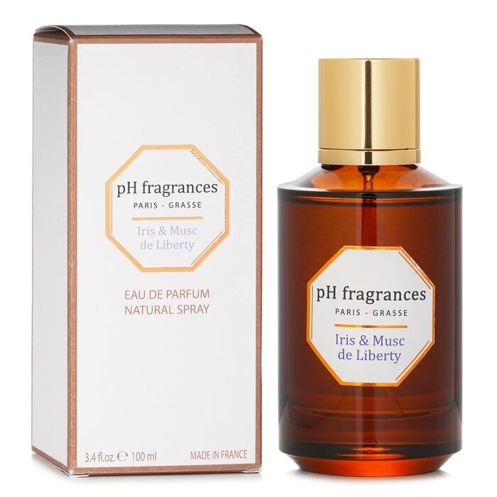 pH fragrances Eau De Parfum Natural Spray Iris & Musc de Liberty 100ml