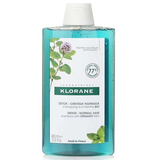 Klorane Shampoo With Organic Mint (Detox Normal Hair) 400ml/13.5oz