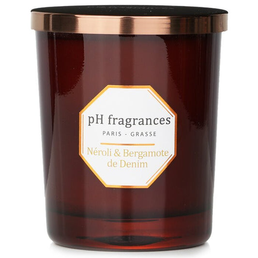 pH fragrances Geurkaars - Neroli &amp; Bergamote De Denim 180g/6.3oz