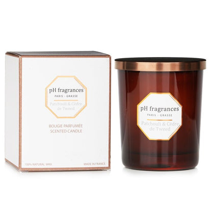 pH fragrances Scented Candle - Patchouli & Cedre De Tweed 180g/6.3oz