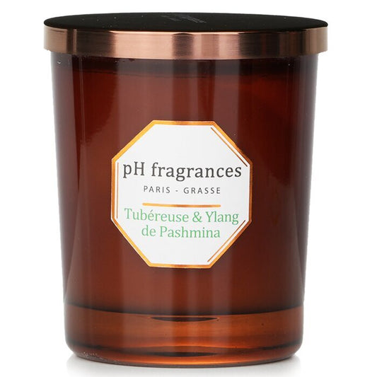 pH fragrances Geurkaars - Tubereuse &amp; Ylang De Pashmina 180g/6.3oz