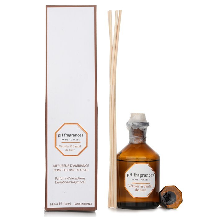 pH fragrances Home Perfume Diffuser Vetiver & Sandal Of Leather 100ml