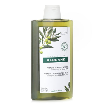 Klorane Shampoo With Organic Olive (Vitality Age Weakened Hair) 400ml/13.5oz