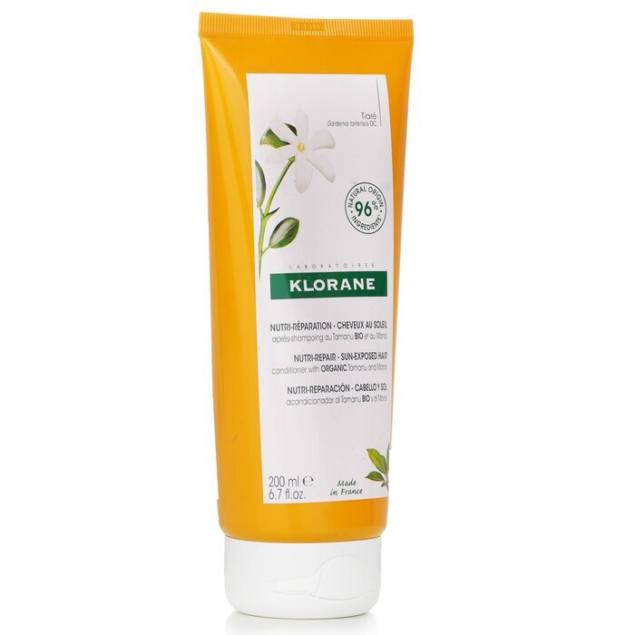 Klorane Conditioner with Organic Tamanu and Monoi (Nutri Repair Sun Exposed Hair) 200ml/6.7oz