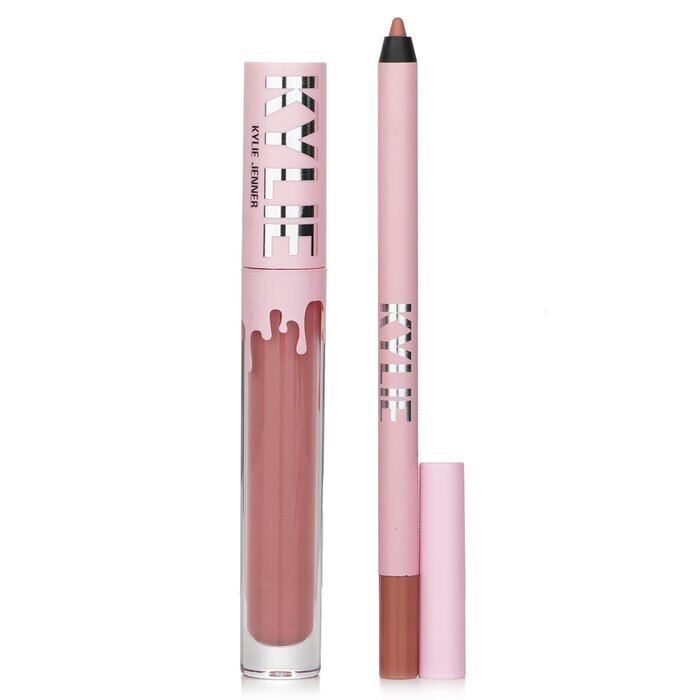 Kylie By Kylie Jenner Velvet Lip Kit: Liquid Lipstick 3ml + Lip Liner 1.1g - # 700 Bare 2pcs