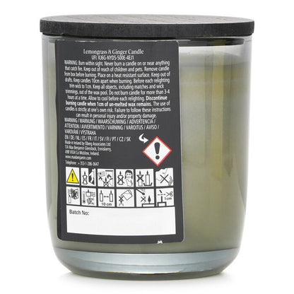 Max Benjamin Natural Wax Candle - Lemongrass & Ginger 210g/7.4oz